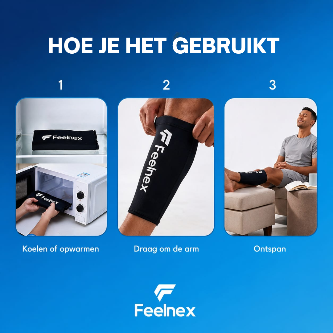 Feelnex Compressie Sleeve — Koude & Warme Therapie