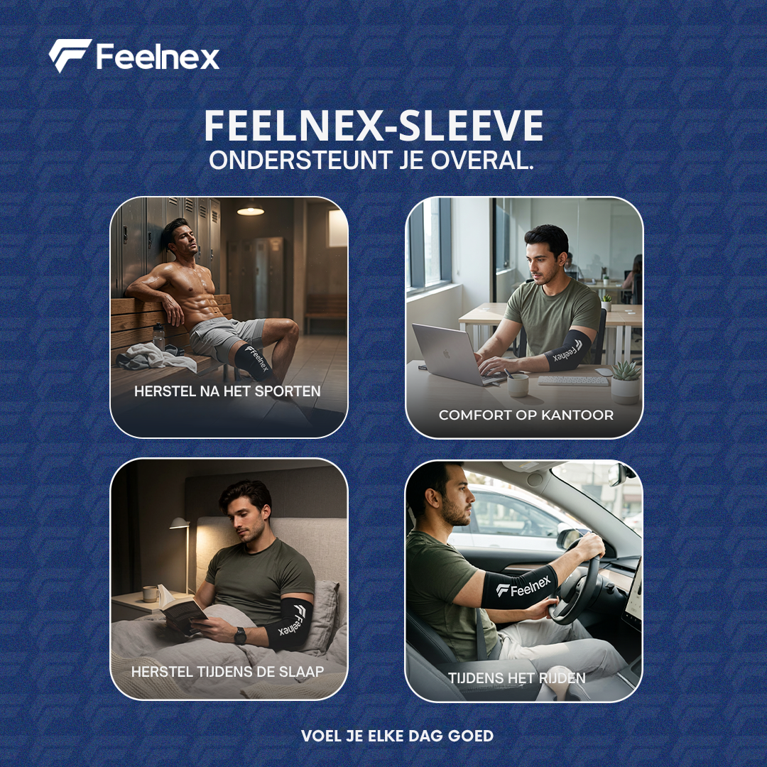 Feelnex Compressie Sleeve — Koude & Warme Therapie