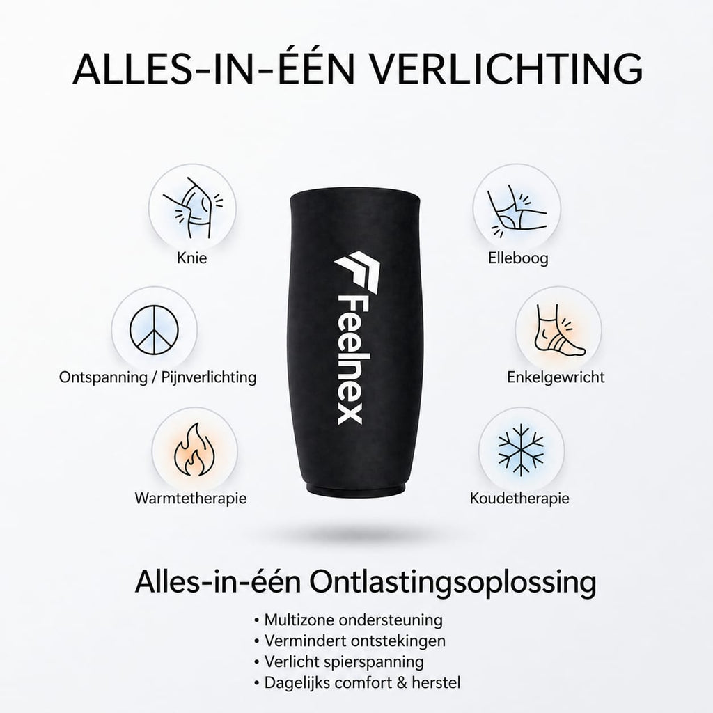 Feelnex Compressie Sleeve — Koude & Warme Therapie
