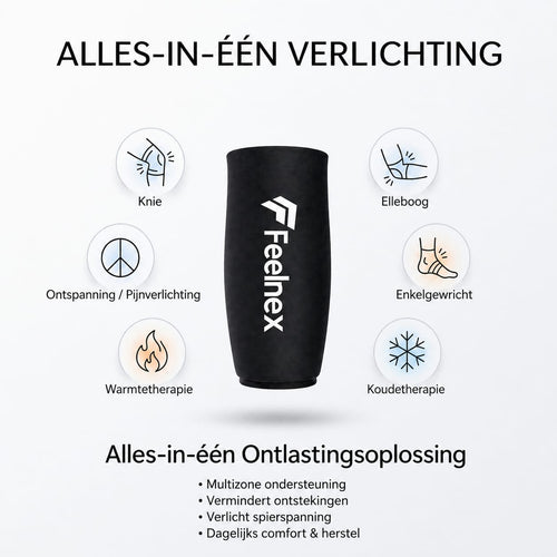 Feelnex Compressie Sleeve — Koude & Warme Therapie